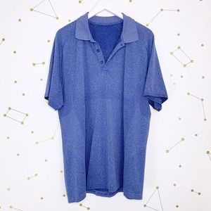 Lululemon Metal Vent Tech Polo Shirt Sz M